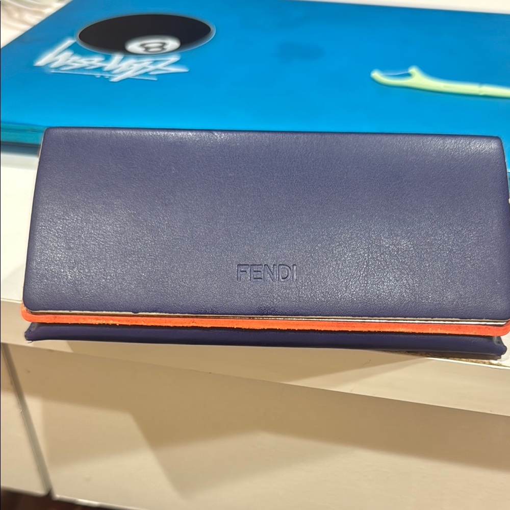 Fendi Blue and Orange Sunglasses